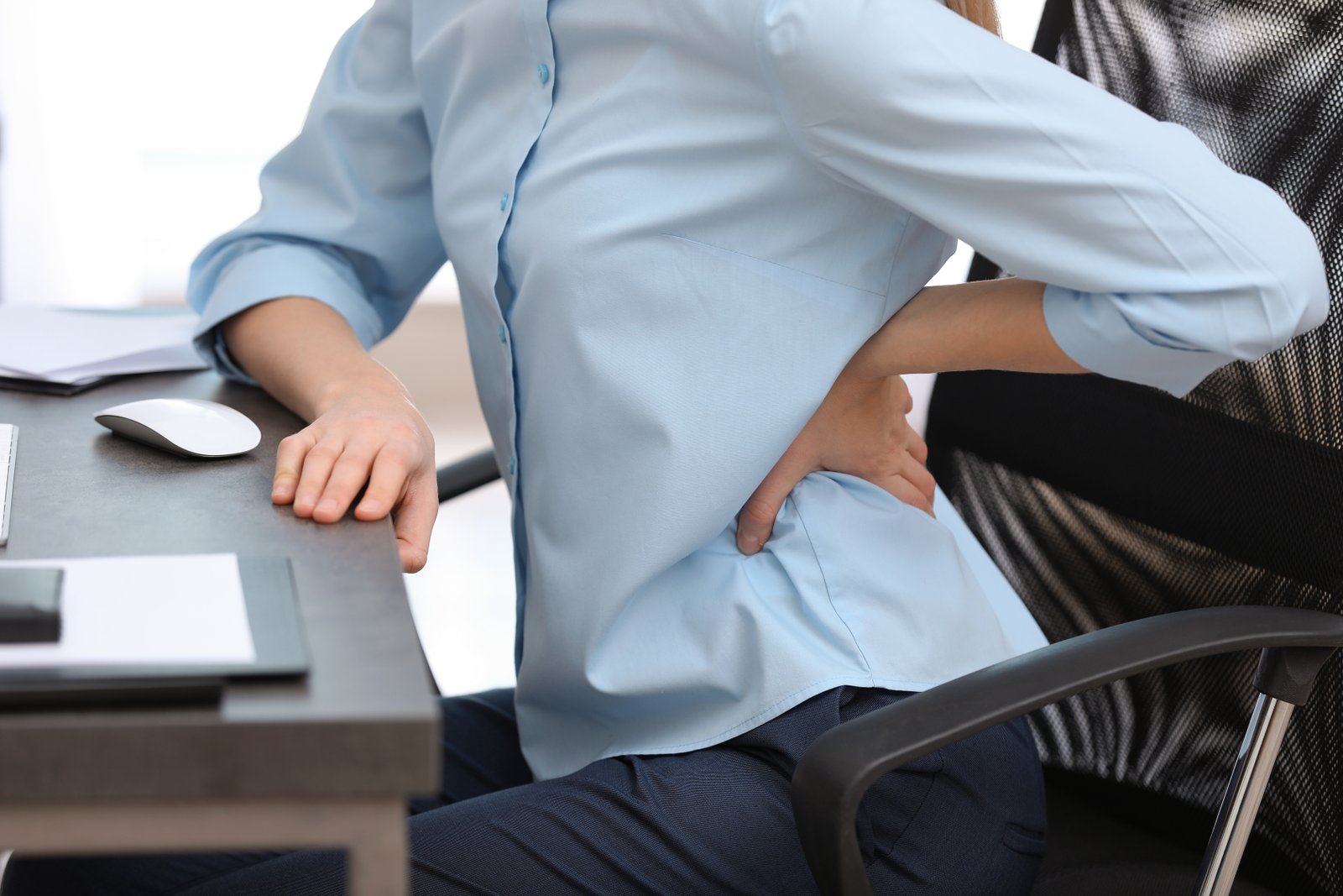 Office back pain: how your chair harms your spine