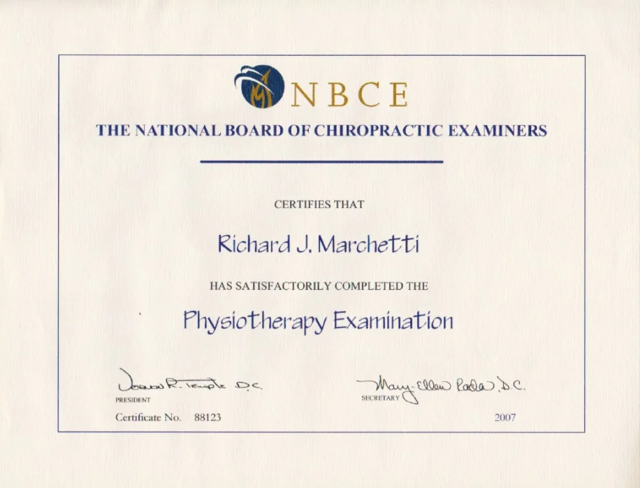 National Board Physiotherapy