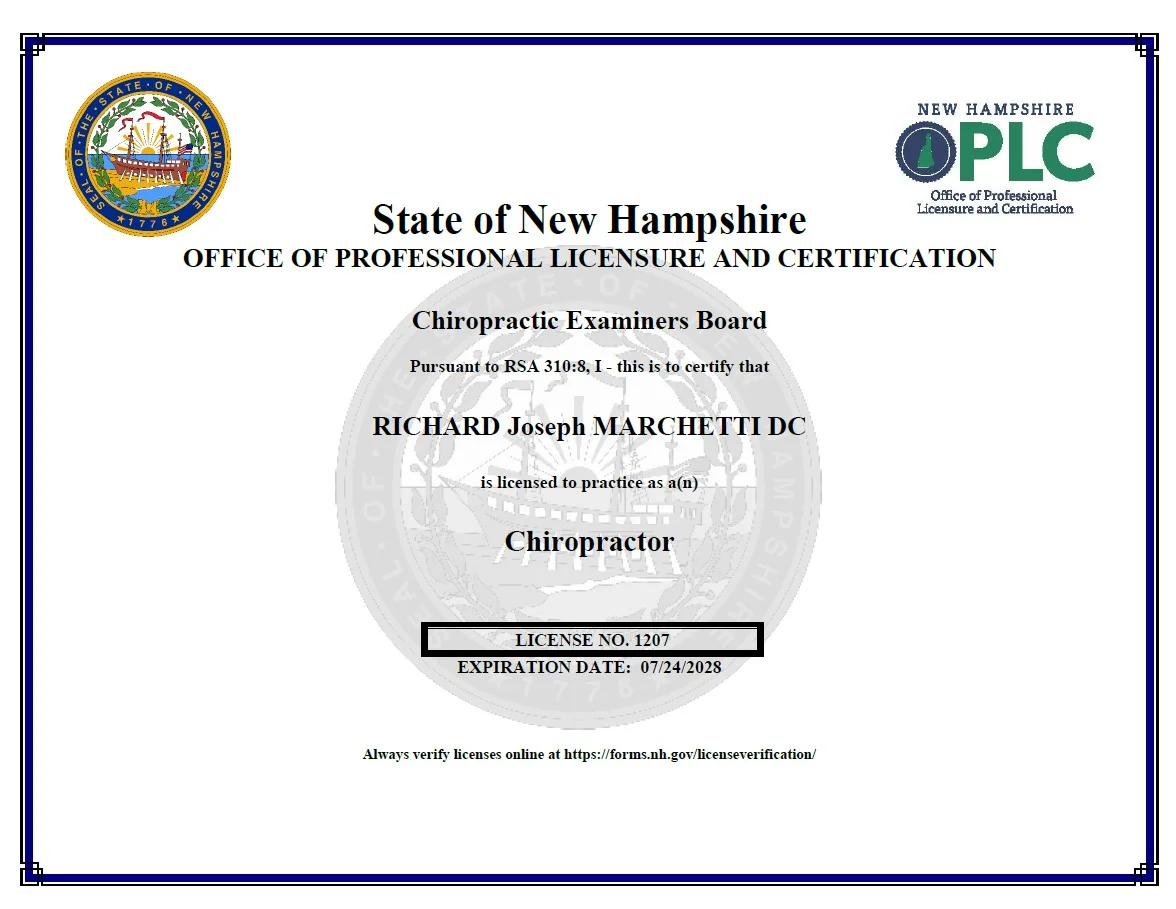 New Hampshire License