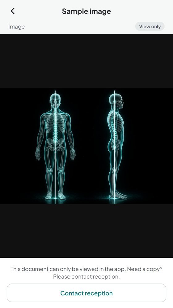 X-rays & posture
