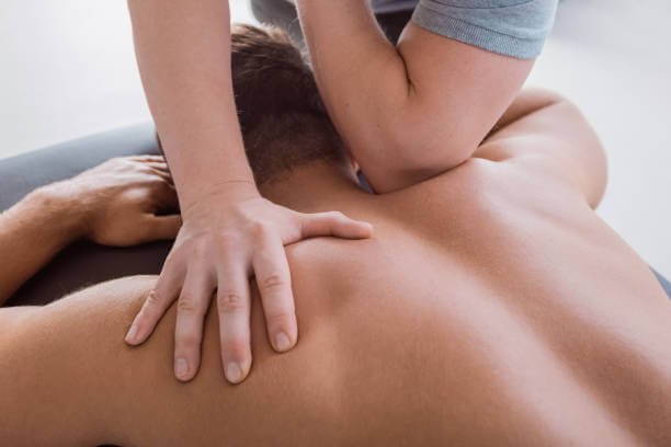 Therapeutic deep-tissue massage at CBP Precision Spine Center, Muscat